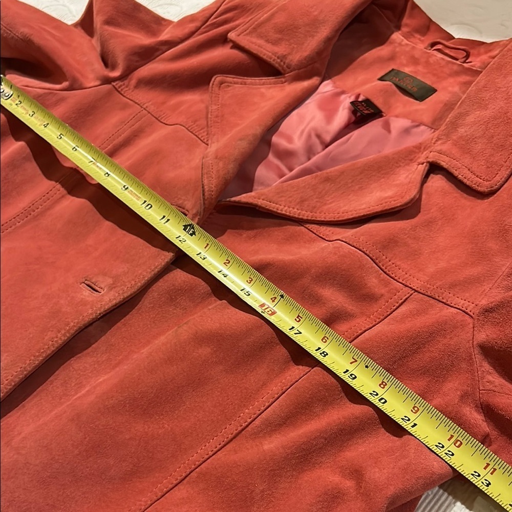 Danier Classic Leather Jacket Notched Lapel. Size XL. Vintage. Lined - Picture 14 of 16